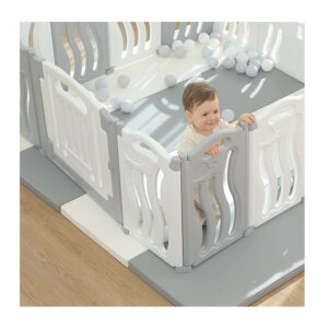 Παιδότοπος - Φράχτης Παιχνιδιού 180 x 120 x 60 cm Hoppline HOP1001367 - Image 4