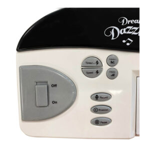 Παιδικό Ηλεκτρονικό Αρμόνιο 37 Πλήκτρων Χρώματος Λευκό Hoppline HOP1001413-1 - Image 2