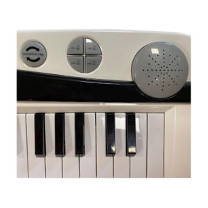 Παιδικό Ηλεκτρονικό Αρμόνιο 37 Πλήκτρων Χρώματος Λευκό Hoppline HOP1001413-1 - Image 3