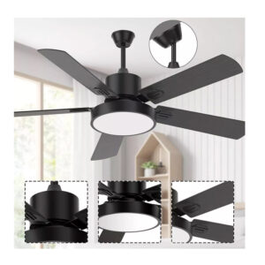 Ανεμιστήρας Οροφής με LED Φως και Τηλεχειριστήριο 35 W Hoppline HOP1001714 - Image 2