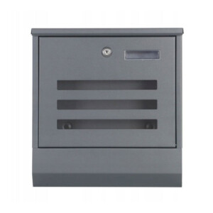 Γραμματοκιβώτιο από Γαλβανισμένο Ατσάλι 30.5 x 9.6 x 33.5 cm ModernHome HPB2210X-GS - Image 2
