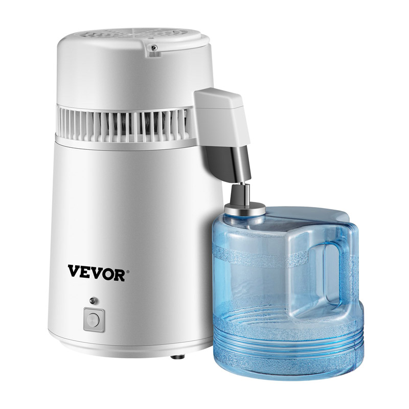 Αποστακτήρας Νερού 1.3 Lt/H με Δοχείο 4 Lt 750 W VEVOR HR-1ZLSJ000000001V2 Αποστακτήρας Νερού 1.3 Lt/H με Δοχείο 4 Lt 750 W VEVOR HR-1ZLSJ000000001V2