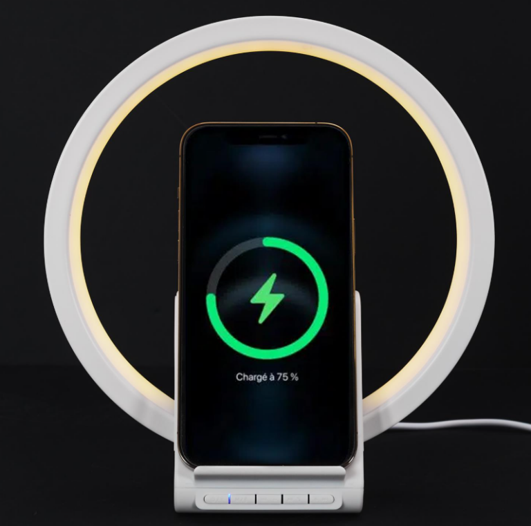 Ασύρματο Ηχείο 5W με Επαγωγικό Φορτιστή  HT0113 Be Mix - Image 3