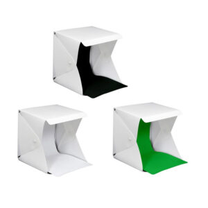 Αναδιπλούμενο Μίνι Σετ Φωτογραφικό Στούντιο με LED Φωτισμό Be Mix HT2069 - Image 2