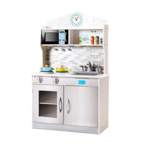 Παιδική Ξύλινη Κουζίνα 57 x 28 x 95.5 cm Costway HW58833 - Image 3