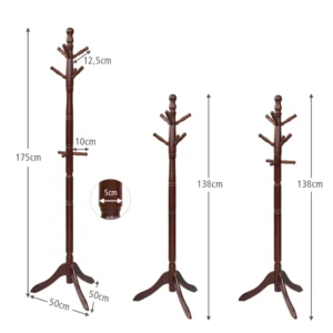 ελεύθερη κρεμάστρα ρούχων με ρυθμιζόμενο ύψος 175 cm