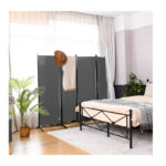Μεταλλικό Διακοσμητικό Παραβάν 220 x 51 x 173 cm Costway HW68273GR - Image 5