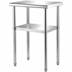 VEVOR Ανοξείδωτος Πάγκος 24x18x36