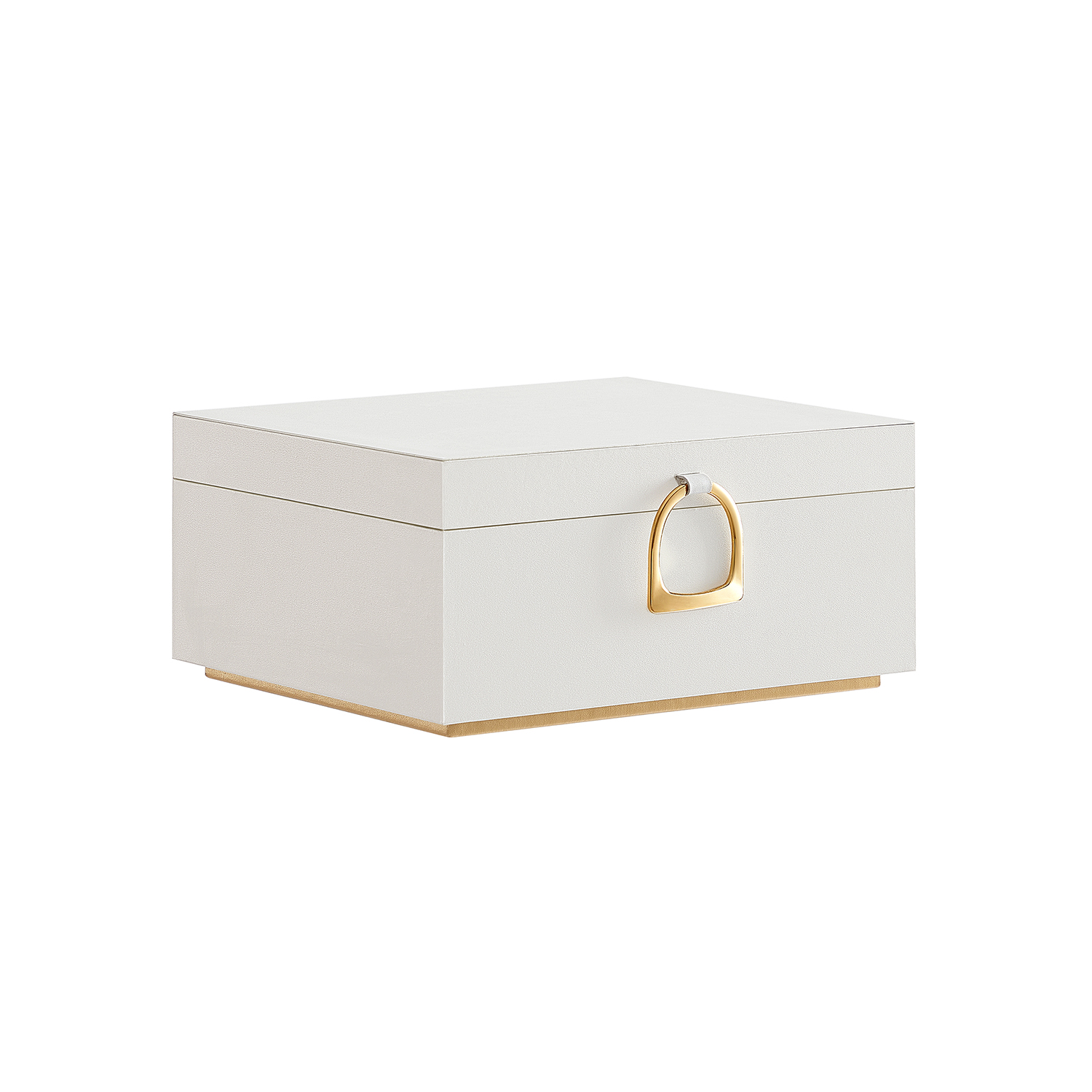 SONGMICS Κοσμηματοθήκη με Λαβή 20.5 x 24 x 11 cm Λευκό JBC165W01