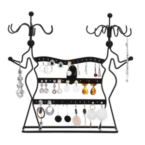 Μεταλλικό Σταντ Κοσμημάτων 34.5 x 12.5 x 34 cm Songmics JDS78B - Image 5