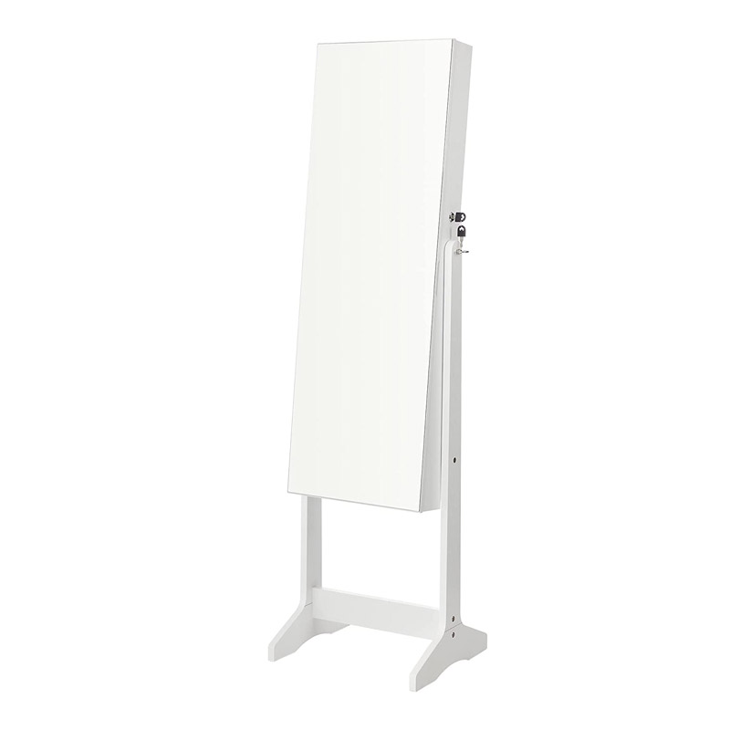 Κοσμηματοθήκη Μπιζουτιέρα με Ολόσωμο Καθρέπτη 41.2 x 36.5 x 152 cm Songmics JJC002W01 Κοσμηματοθήκη Μπιζουτιέρα με Ολόσωμο Καθρέπτη 41.2 x 36.5 x 152 cm Songmics JJC002W01