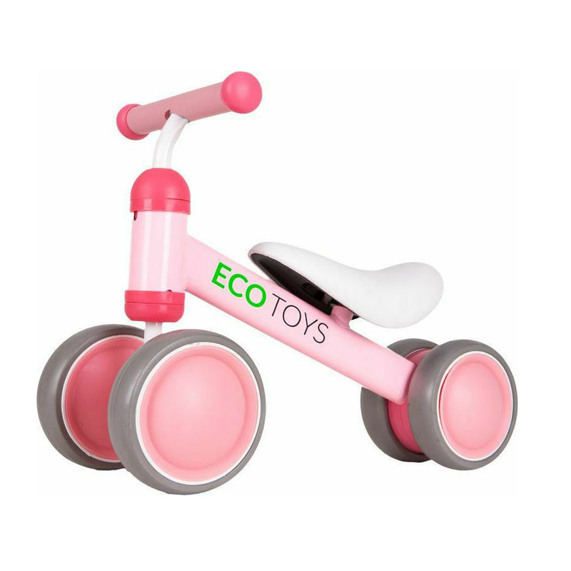Παιδικό Ποδήλατο Ισορροπίας Χρώματος Ροζ Ecotoys Walk on Walker JM-118-Pink Παιδικό Ποδήλατο Ισορροπίας Χρώματος Ροζ Ecotoys Walk on Walker JM-118-Pink