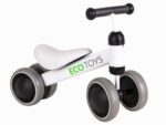 ECOTOYS Ποδήλατο Ισορροπίας Εκμάθησης για Παιδιά Λευκό JM-118-White - Image 2