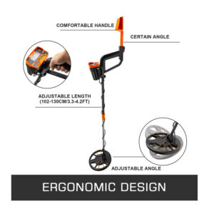 Ανιχνευτής Μετάλλων με LCD Οθόνη 550 x 355 x 153 mm VEVOR JSTCQMD30104JT001V0 - Image 4