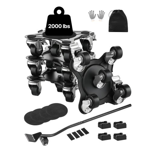 VEVOR Βαρέως Τύπου Έπιπλο Μεταφορέας με 5 Ρόδες VEVOR Βαρέως Τύπου Έπιπλο Μεταφορέας με 5 Ρόδες