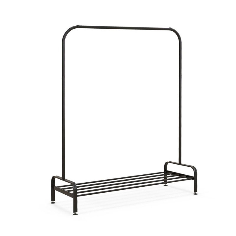 Μεταλλική Κρεμάστρα Ρούχων Δαπέδου 112 x 42 x 145 cm Costway JZ10164DK Μεταλλική Κρεμάστρα Ρούχων Δαπέδου 112 x 42 x 145 cm Costway JZ10164DK