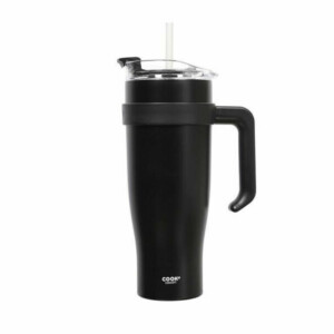 Κούπα Θερμός Ανοξείδωτο / Πλαστικό 1.2lt - Μαύρο KA0437-Black Cook Concept