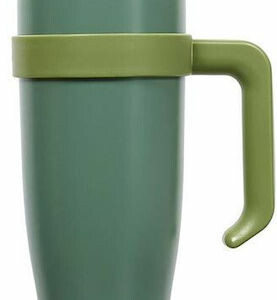 Κούπα Θερμός Ανοξείδωτο / Πλαστικό 1.2lt Πράσινο KA0437-Green Cook Concept