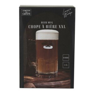 Cook Concept Ποτήρι Μπύρας XXL από Γυαλί – 1 Λίτρο με Τυχαία Επιλογή Μοντέλου KA0517 - Image 5