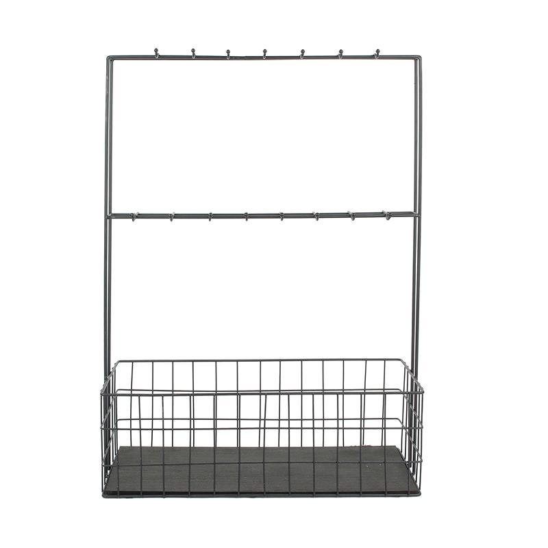 Μεταλλικό Μίνι Μπαρ με 16 Άγκιστρα 44.5 x 18.2 x 62 cm Home Deco Factory KA2953 Μεταλλικό Μίνι Μπαρ με 16 Άγκιστρα 44.5 x 18.2 x 62 cm Home Deco Factory KA2953