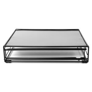 Μεταλλικό Συρτάρι - Διοργανωτής για Κάψουλες Nespresso 7,5 x 21 x 31 cm Μαύρο KA5958 Cook Concept - Image 3