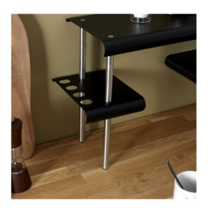 Μεταλλικό Γωνιακό Ράφι Οργάνωσης Κουζίνας 3 Επιπέδων 50 x 50 x 31 cm Home Deco Factory KB6197 - Image 2