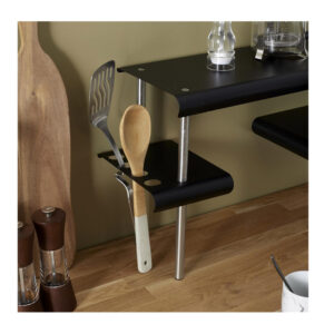 Μεταλλικό Γωνιακό Ράφι Οργάνωσης Κουζίνας 3 Επιπέδων 50 x 50 x 31 cm Home Deco Factory KB6197 - Image 3