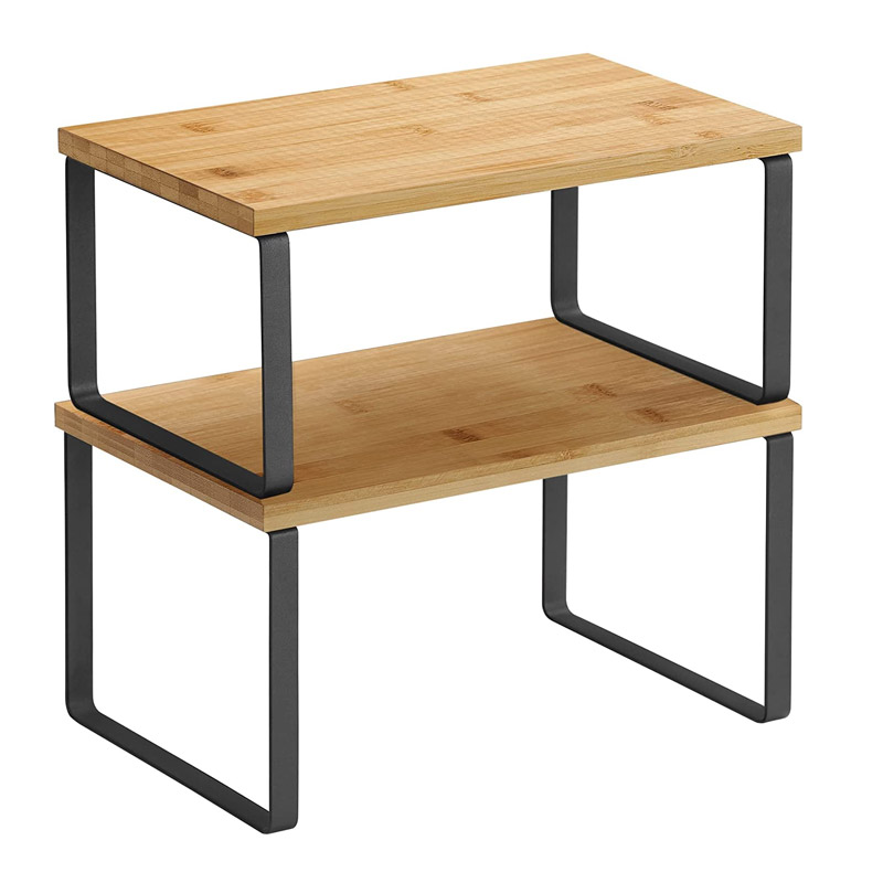 Σετ Μεταλλικές Βάσεις Οργάνωσης 29.7 x 19.5 x 15.5 cm Χρώματος Μαύρο 2 τμχ Songmics KCS02NB Σετ Μεταλλικές Βάσεις Οργάνωσης 29.7 x 19.5 x 15.5 cm Χρώματος Μαύρο 2 τμχ Songmics KCS02NB