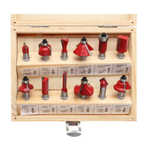 Σετ Φρέζες Ξύλου για Ρούτερ 8 mm 12 τμχ Kraft&Dele KD-10282 - Image 3