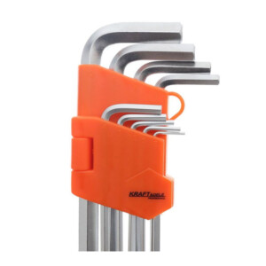 Σετ Κλειδιά Allen Hex Μπίλιας 1.5-10 mm 9 τμχ Kraft&Dele KD-10296 - Image 2