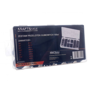 Σετ Λαστιχένιες Ροδέλες 180 τμχ Kraft&Dele KD-10485 - Image 4