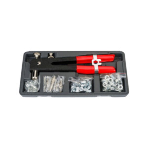 Σετ Πριτσιναδόρος Σπειρωμάτων Χειρός M3-M8 με Πριτσίνια 106 τμχ Kraft&Dele KD-10555