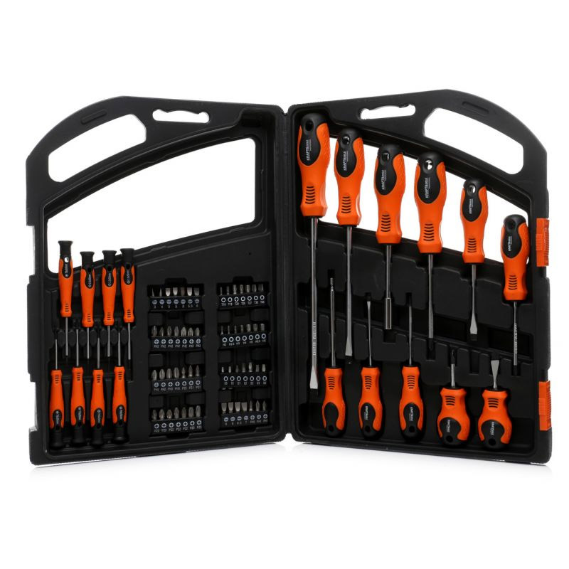 Σετ Κατσαβίδια και Μύτες 75 τμχ σε Βαλιτσάκι Kraft&Dele KD-10904 Σετ Κατσαβίδια και Μύτες 75 τμχ σε Βαλιτσάκι Kraft&Dele KD-10904