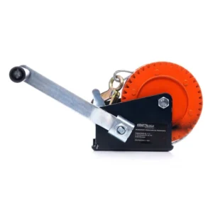 Χειροκίνητος Εργάτης - Βίντσι Τρέιλερ 10 m 1134 Kg με Καστάνια και Μανιβέλα Kraft&Dele KD-1312 - Image 3