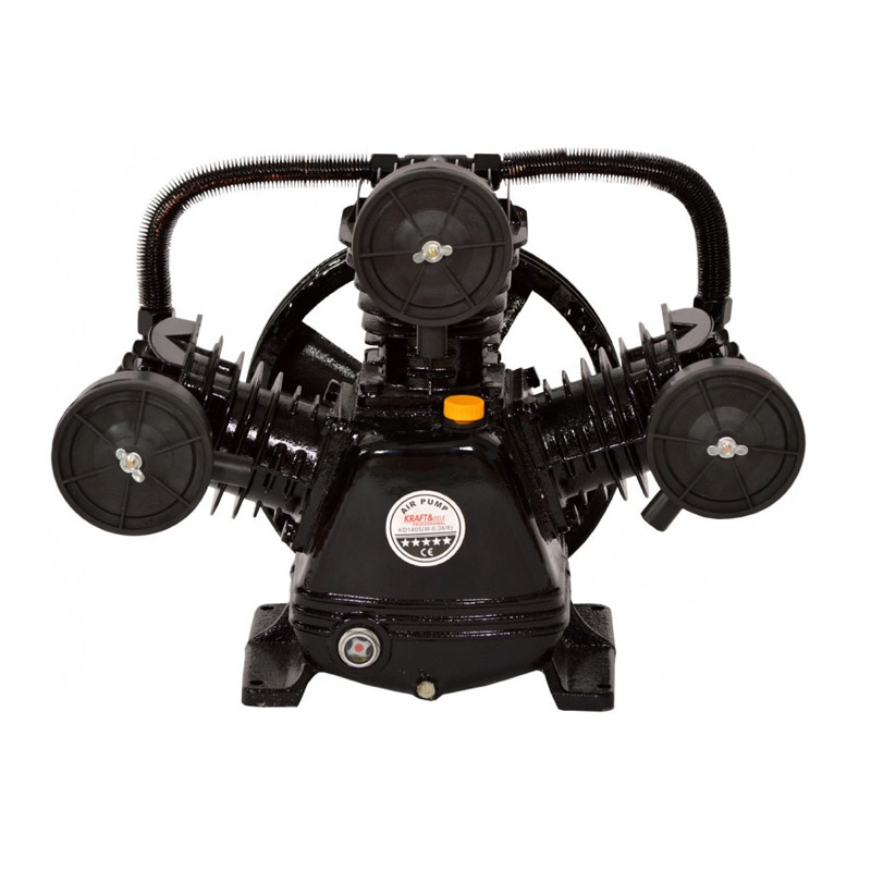 Αεροσυμπιεστής Λαδιού 5.5KW 670 Lt / min με 3 Έμβολα Kraft&Dele KD-1406 Αεροσυμπιεστής Λαδιού 5.5KW 670 Lt / min με 3 Έμβολα Kraft&Dele KD-1406