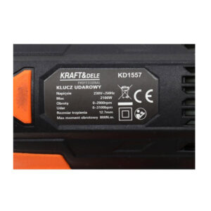 Ηλεκτρικό Μπουλονόκλειδο 1/2 2100 W Kraft&Dele KD-1557 - Image 3