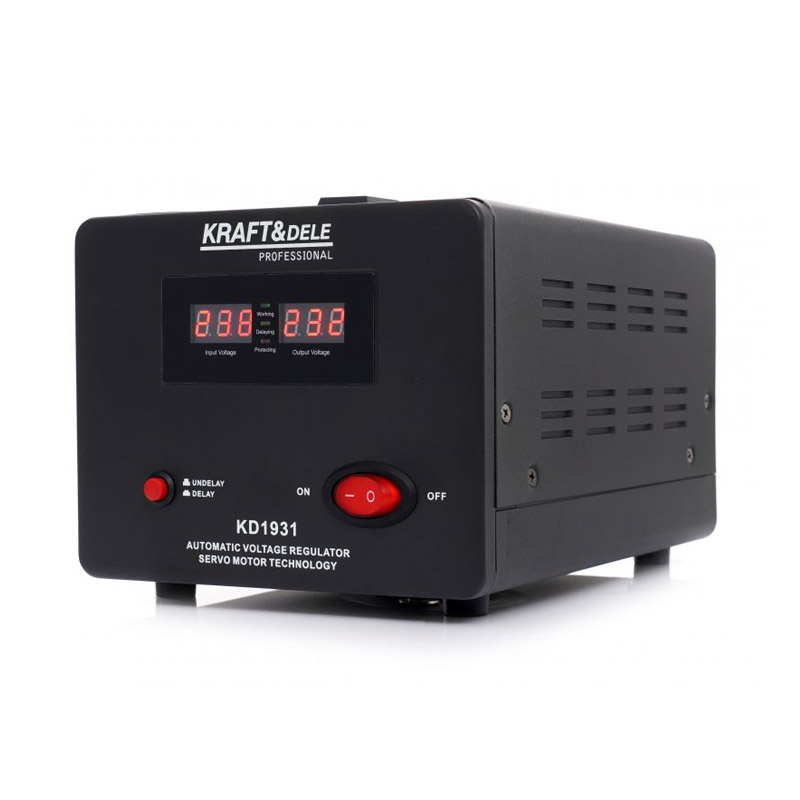 Σταθεροποιητής Τάσης 1000VA 230 V Kraft&Dele KD-1931 Σταθεροποιητής Τάσης 1000VA 230 V Kraft&Dele KD-1931