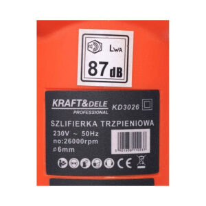 Ευθύς Λειαντήρας 1500 W Kraft&Dele KD-3026 - Image 3