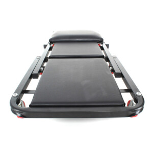 Πτυσσόμενη Ξαπλώστρα Συνεργείου με Μαξιλάρι και 6 Ροδάκια Kraft&Dele KD-378 - Image 2