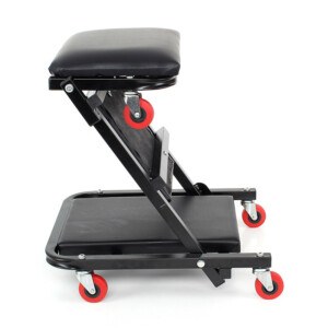 Πτυσσόμενη Ξαπλώστρα Συνεργείου με Μαξιλάρι και 6 Ροδάκια Kraft&Dele KD-378 - Image 5