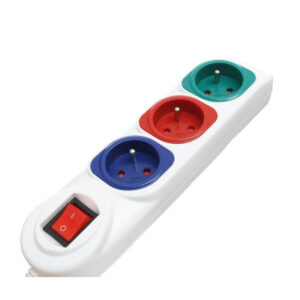 Πολύπριζο Ασφαλείας 3 Θέσεων με Καλώδιο 5 m Kraft&Dele KD-4007 - Image 2