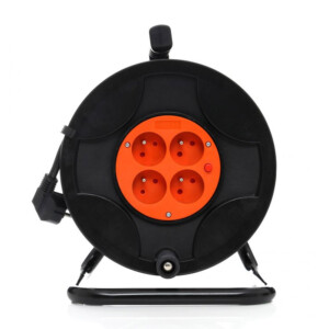 Μπαλαντέζα Καρούλι 4 Θέσεων με Καλώδιο 25 m Kraft&Dele KD-4017