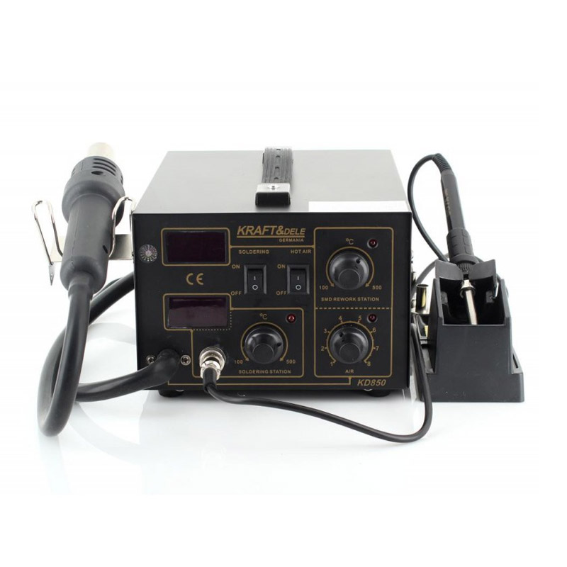 Ηλεκτροκόλληση για Πλαστικές Συγκολλήσεις 2 σε 1 220 V Kraft&Dele KD-850 Ηλεκτροκόλληση για Πλαστικές Συγκολλήσεις 2 σε 1 220 V Kraft&Dele KD-850