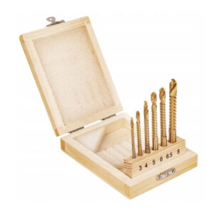 Σετ Τρυπάνια Ξύλου 3-8 mm 6 τμχ Kraft&Dele KD-997 - Image 2