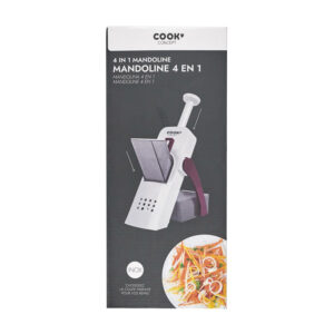 Πλαστικός Πολυκόπτης Λαχανικών - Μαντολίνο 4 σε 1 Cook Concept KD0001 - Image 5