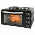 Ηλεκτρικό Φουρνάκι 28L 3100W με 2 Εστίες Μαγειρέματος KK6059CB Bomann - Image 2