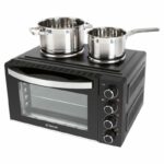 Ηλεκτρικό Φουρνάκι 28L 3100W με 2 Εστίες Μαγειρέματος KK6059CB Bomann - Image 3