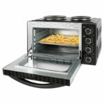 Ηλεκτρικό Φουρνάκι 28L 3100W με 2 Εστίες Μαγειρέματος KK6059CB Bomann - Image 5