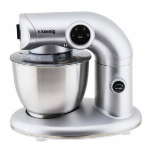 Κουζινομηχανή 1000 W Χρώματος Ασημί H.Koenig KM80 KM80-Silver - Image 3