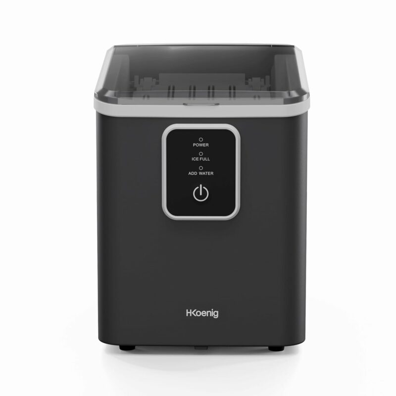 Παγομηχανή 12kg/ημέρα 120 W - Μαύρο KUB12 H.Koenig - Image 3